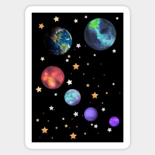 Space solar system - Astronomy Sticker